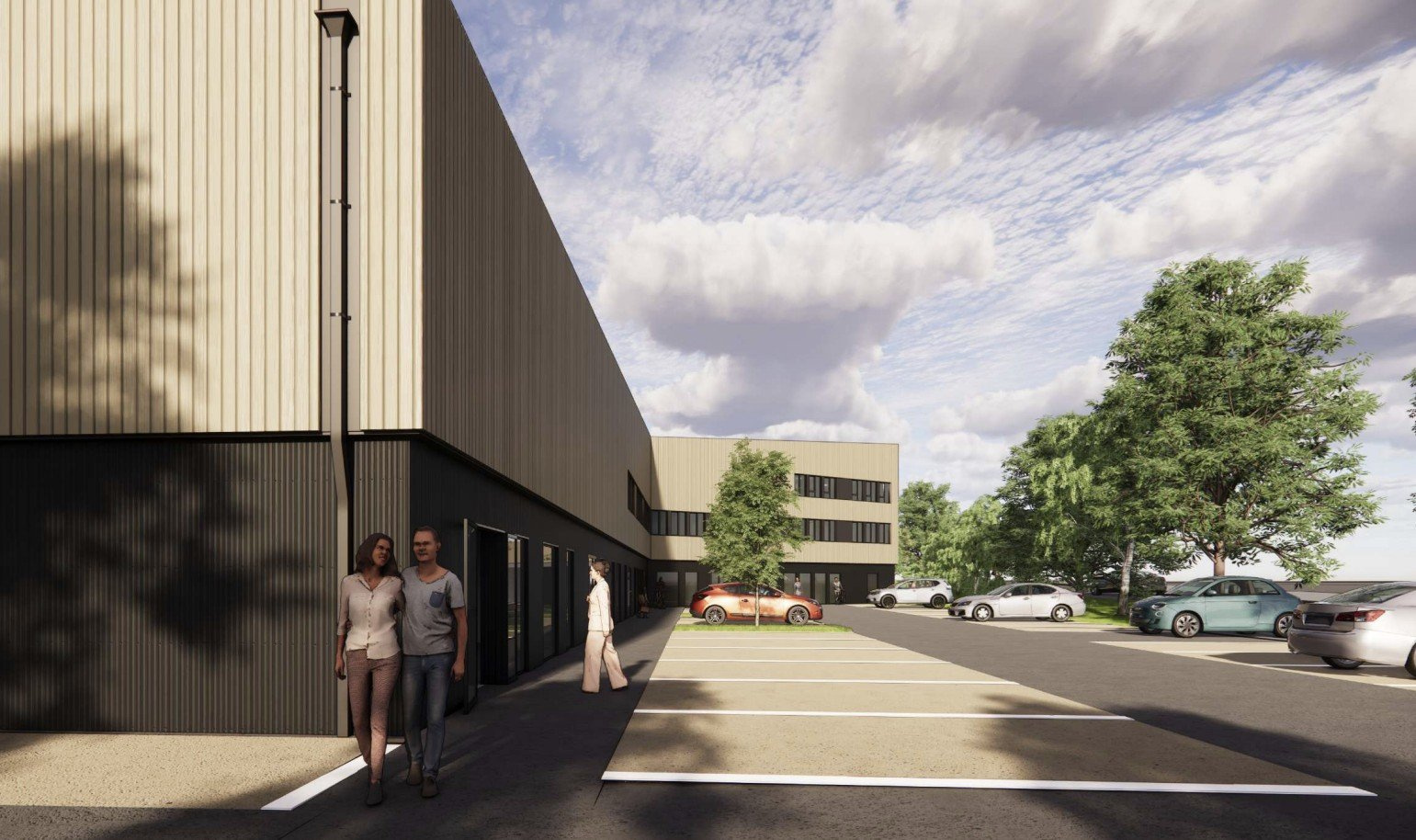 A vendre - cellule commerciale neuve de 214,60 m2 à Chambray