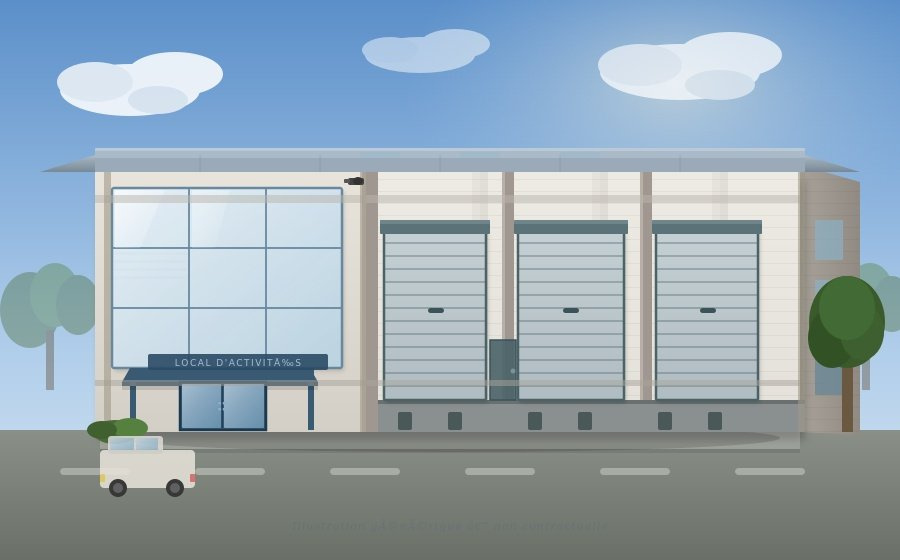 A Vendre - Bâtiment d'activités de 960 m2 à Saint-Pierre-des