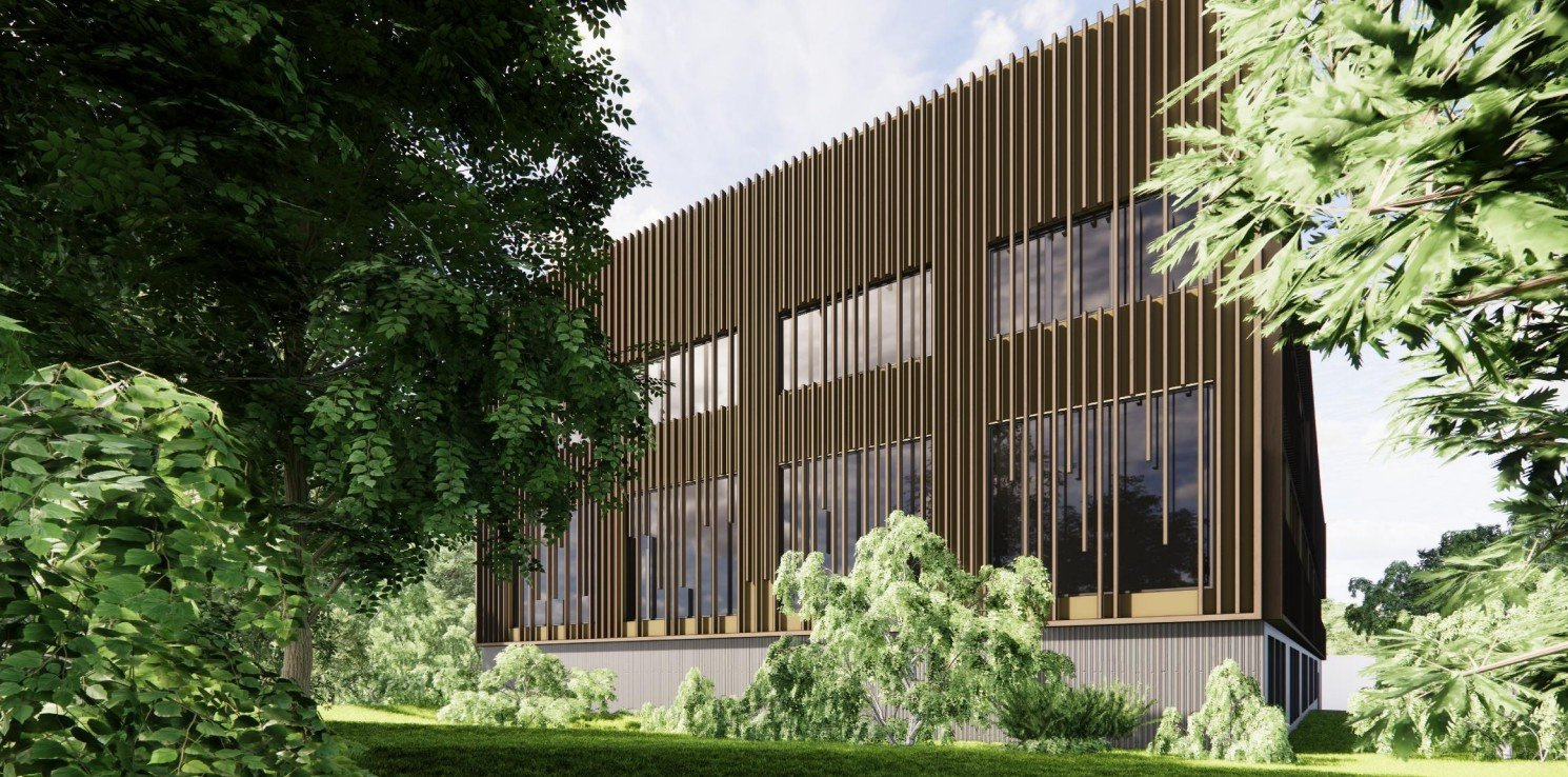 2000 m2 bureaux et commerces neufs Chambray - Vrillonerie